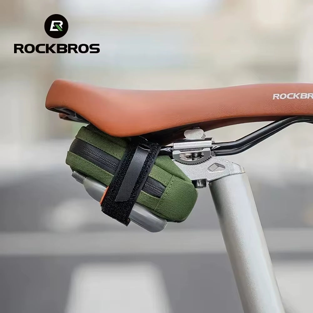 Mini Bicycle Saddle Bag Portable MTB Road Bike Storage Bag Tail Compact Universal for All Seat Cycling Bag