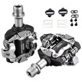 MTB Pedal Self-Locking SPD Pedals Mountain Bike Cleats Bearing Footrest Bicycele Parts