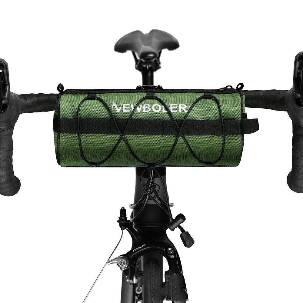 -NEWBOLER- Practical Cylinder Handlebar Bag for Quick-Access to Cycling Essentials