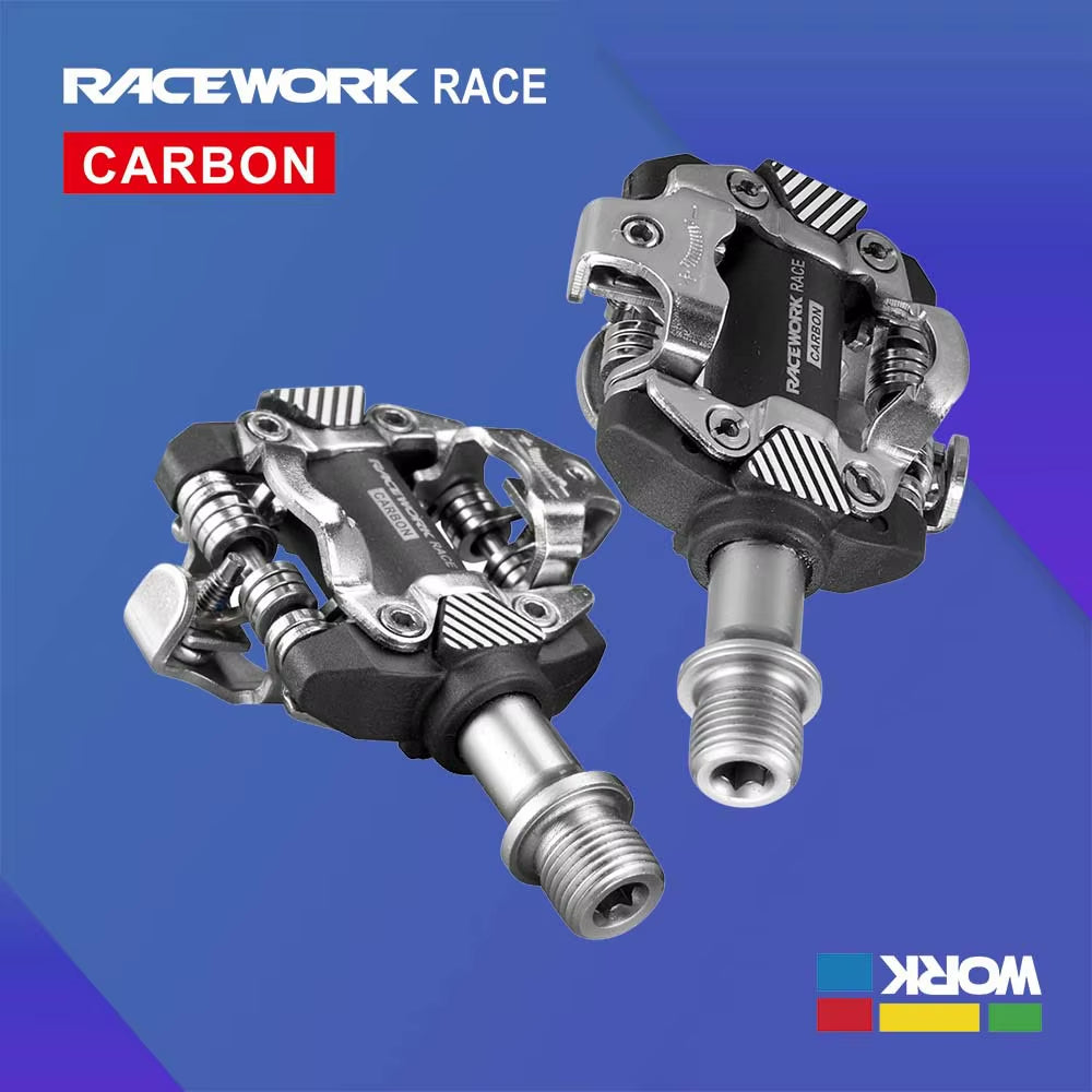 MTB Pedal Self-Locking SPD Pedals Mountain Bike Cleats Bearing Footrest Bicycele Parts