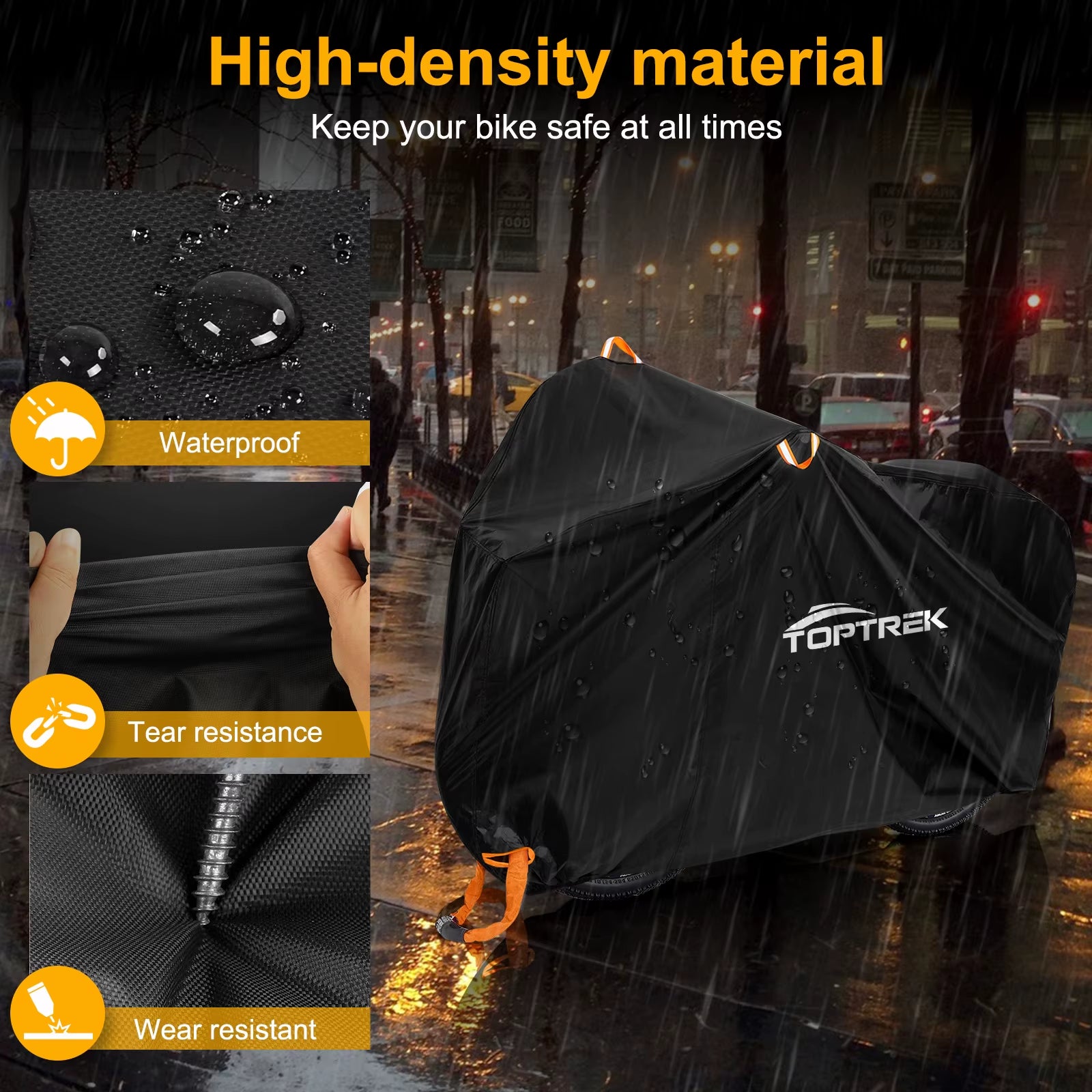 Bike Cover 210D High Quality Bicycle Protector Multipurpose Rain Snow Dust Waterproof New All Weather Protective Covers