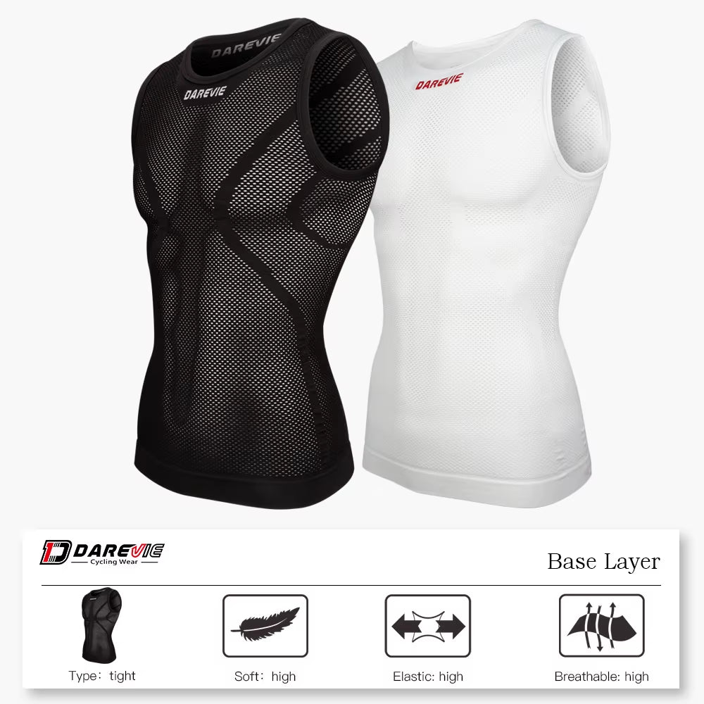 Cycling Jersey Seamless Compression Tight Men'S Cycling Jersey Breathable High Elastic Fishnet Shirt Cycling Clothing