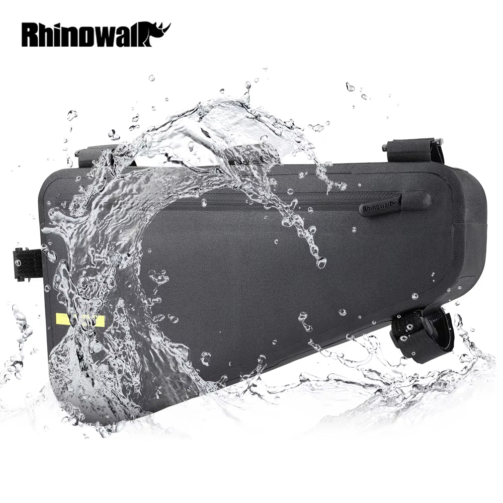 Bicycle Frame Bag Waterproof 4L Big Capacity Bicycle Bikepacking Bag Storage Tool Pouch for MTB Road Bike Accessories