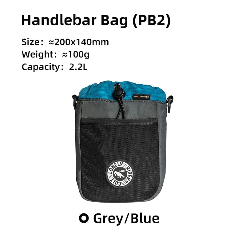 C-HOLD Bike Handlebar Stem Bag Water Bottle Bicycle Bag Snack Storage Bikepacking Touring Commuting Insulated Kettle Pouch