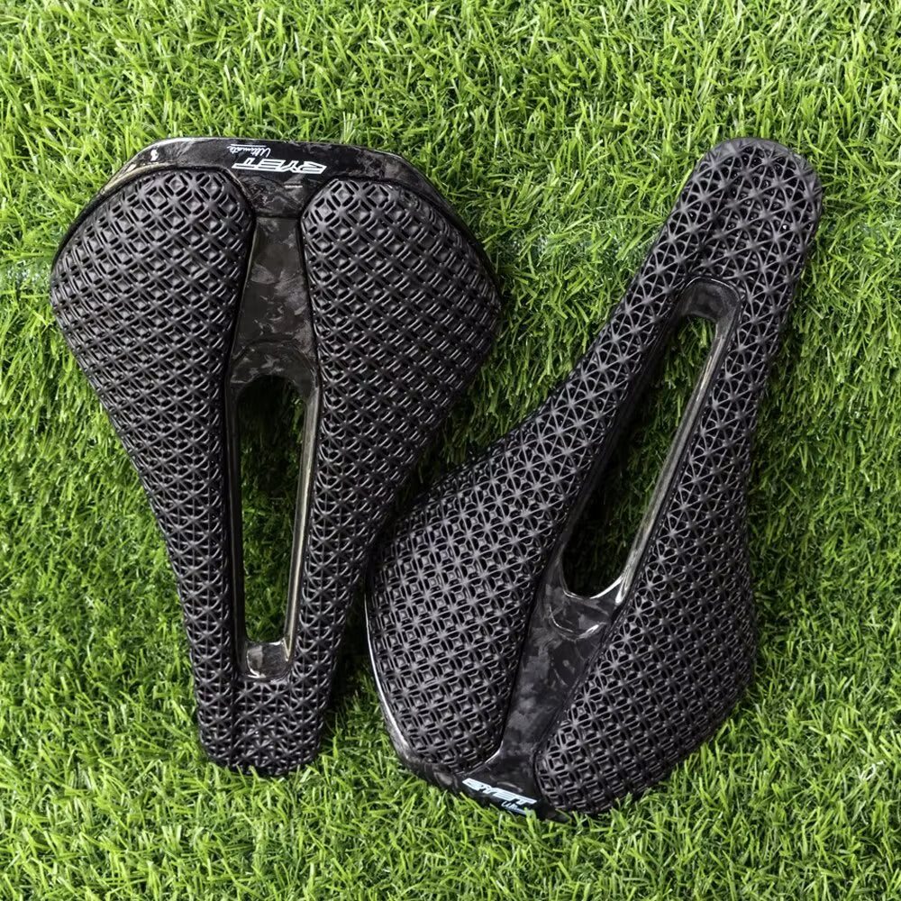 3D Printed Bicycle Saddle Ultralight Carbon Saddle 140Mm 105G Bike Saddle for MTB Gravel Road Bike Seat Cycling Parts