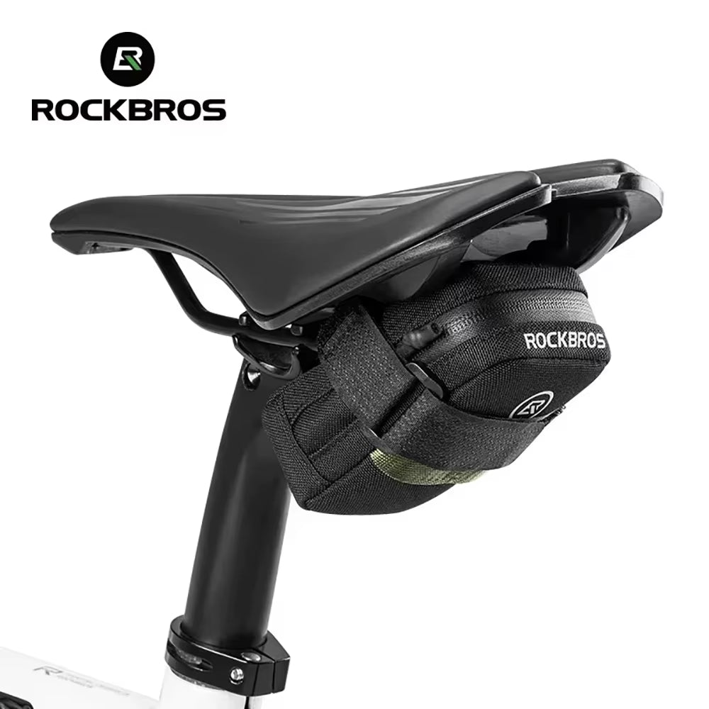 Mini Bicycle Saddle Bag Portable MTB Road Bike Storage Bag Tail Compact Universal for All Seat Cycling Bag