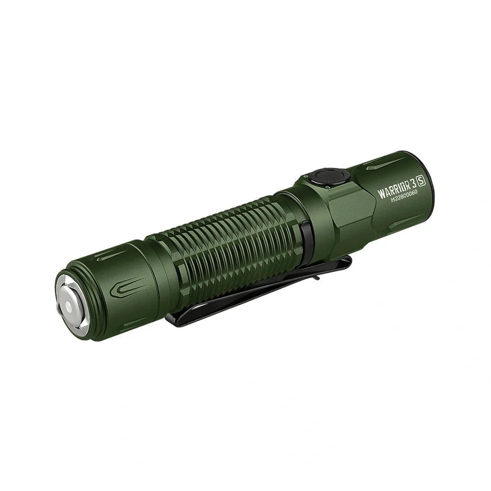 WARRIOR3SODG Warrior 3S High Beam Tactical Flashlight - OD Green