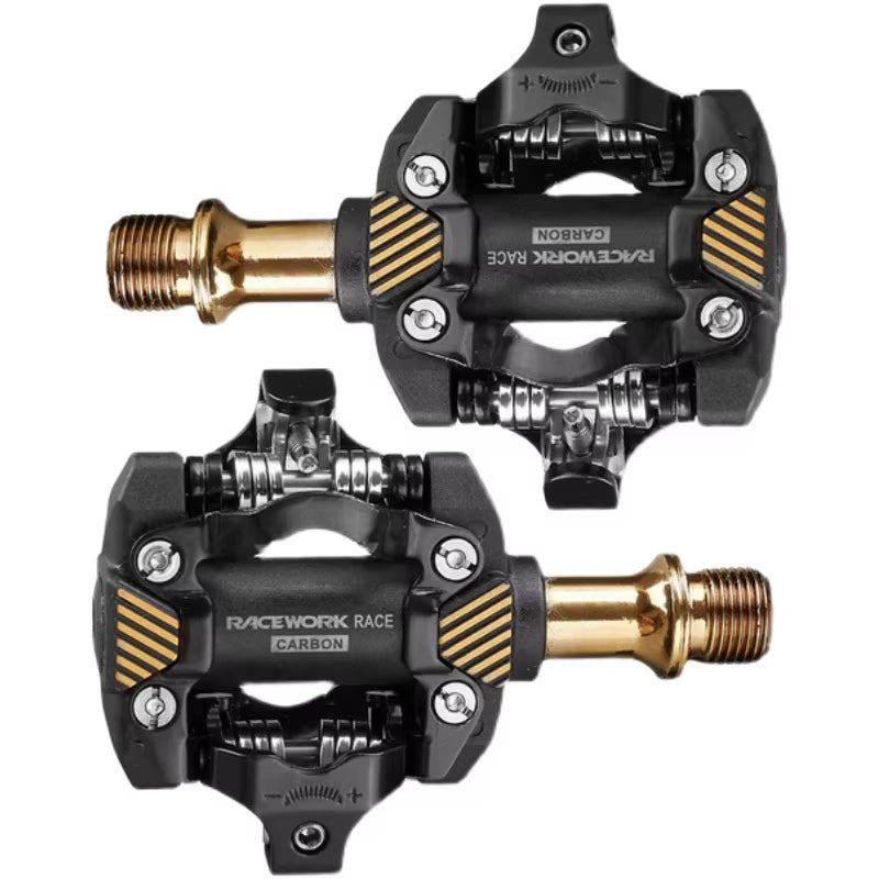 MTB Pedal Self-Locking SPD Pedals Mountain Bike Cleats Bearing Footrest Bicycele Parts