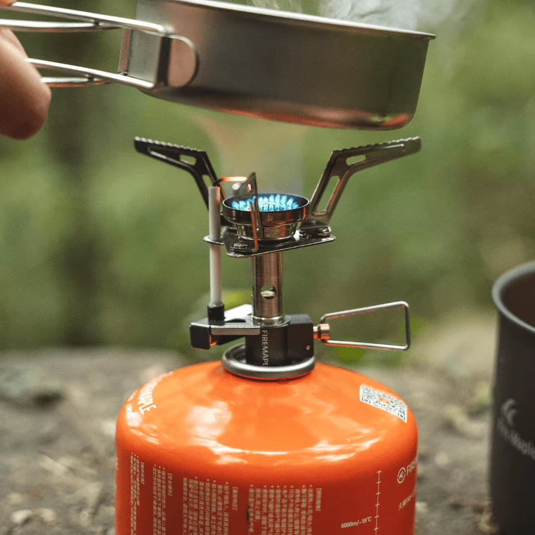 Torch Gas Stove Ultralight Portable Backpacking Camp Burner with Piezo for Camping Hiking Trekking 7165Btu/H