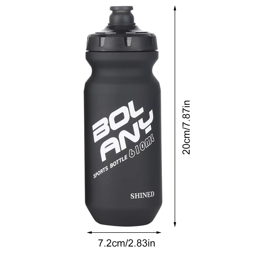 610Ml MTB Road Bike Water Bottle BPA Free Squeeze Portable Drink Cycling Water Bottle Cycling Water Kettle for Outdoor Riding