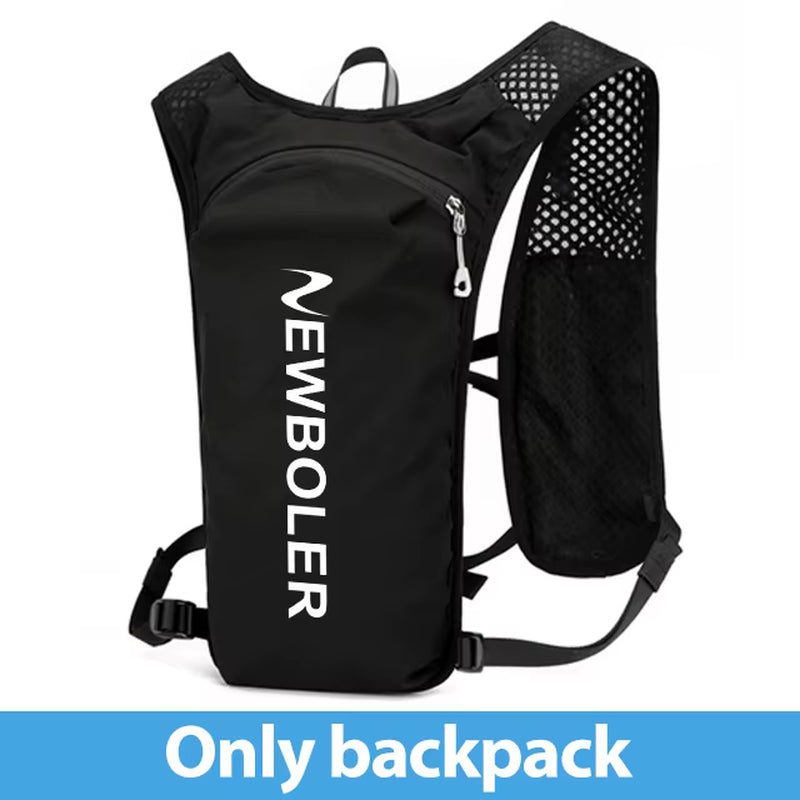 Trail Running Backpack 5L Ultra Lightweight Hydration Vest Breathable Functional Pack for Marathon Cycling Hiking