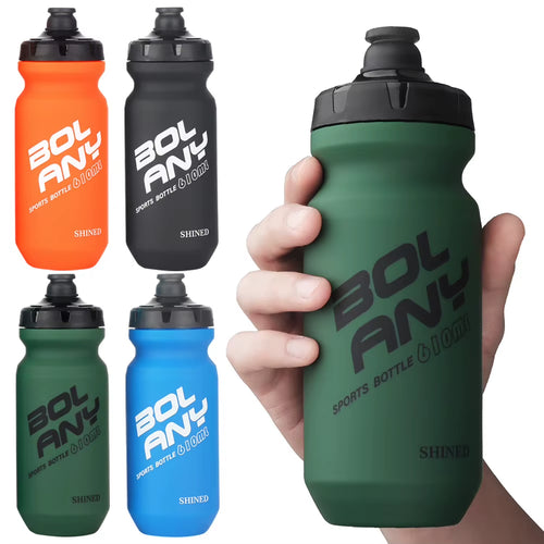 610Ml MTB Road Bike Water Bottle BPA Free Squeeze Portable Drink Cycling Water Bottle Cycling Water Kettle for Outdoor Riding