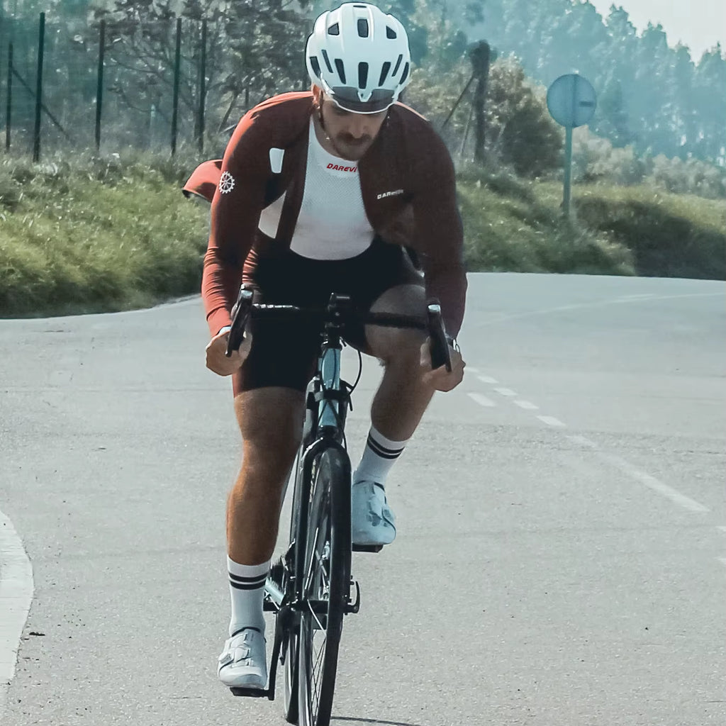 Cycling Jersey Seamless Compression Tight Men'S Cycling Jersey Breathable High Elastic Fishnet Shirt Cycling Clothing