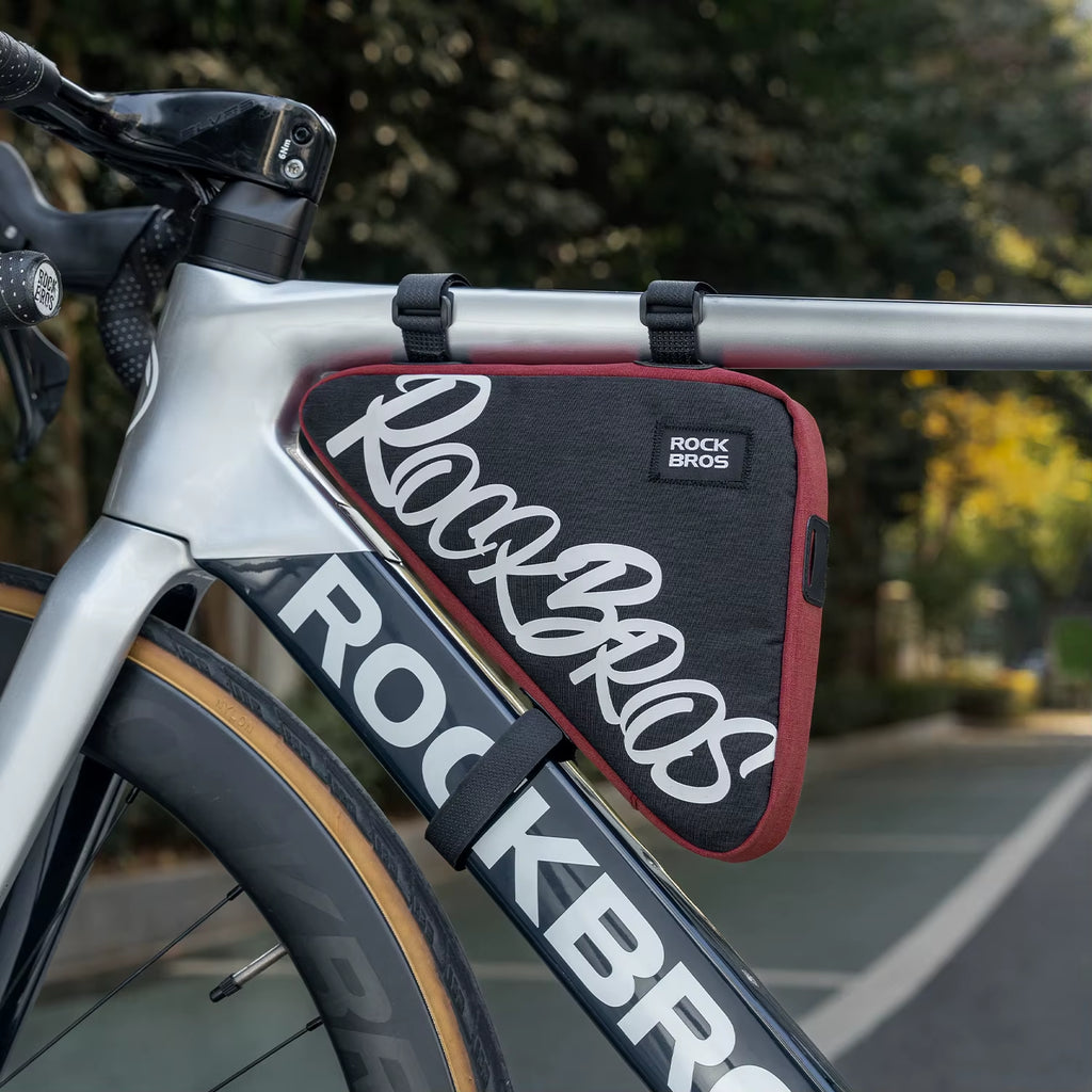 Bicycle Bottom Tube Bag Triangle Upper Top Tube Bag Front Beam Bike Bag MTB Road Vehicle Tool Saddle Bag Cycling Bags