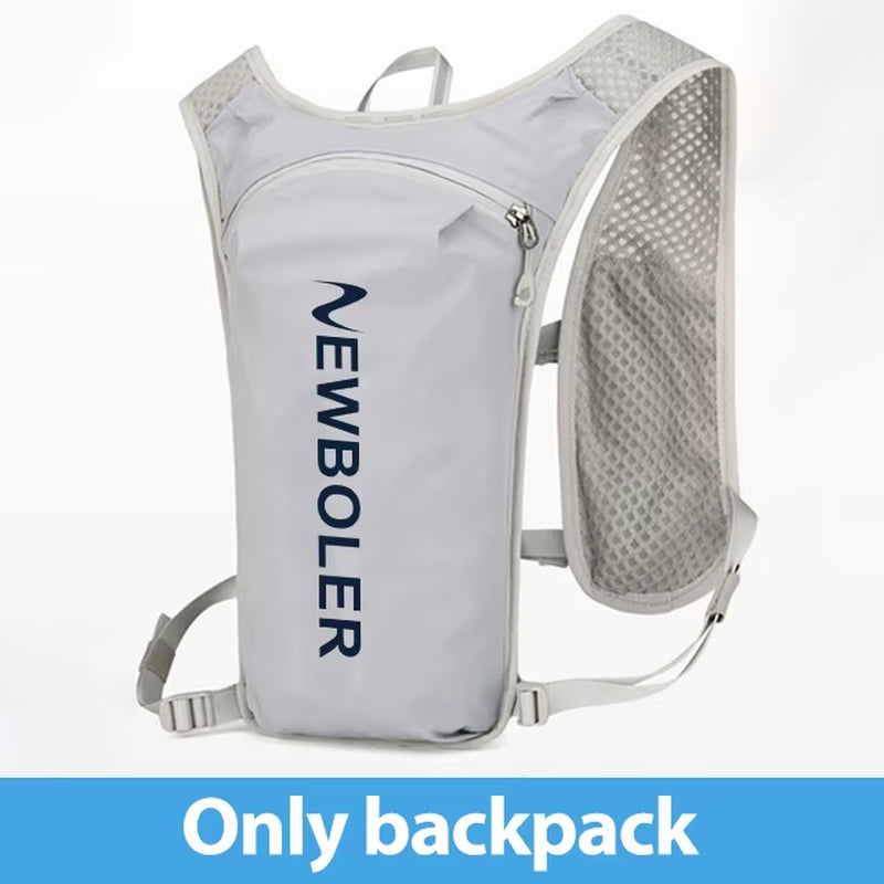 Trail Running Backpack 5L Ultra Lightweight Hydration Vest Breathable Functional Pack for Marathon Cycling Hiking