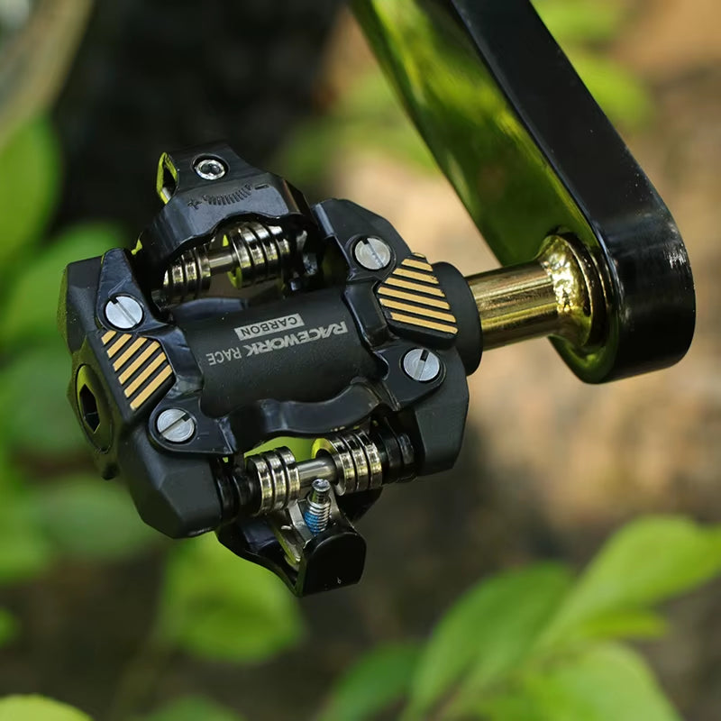 MTB Pedal Self-Locking SPD Pedals Mountain Bike Cleats Bearing Footrest Bicycele Parts
