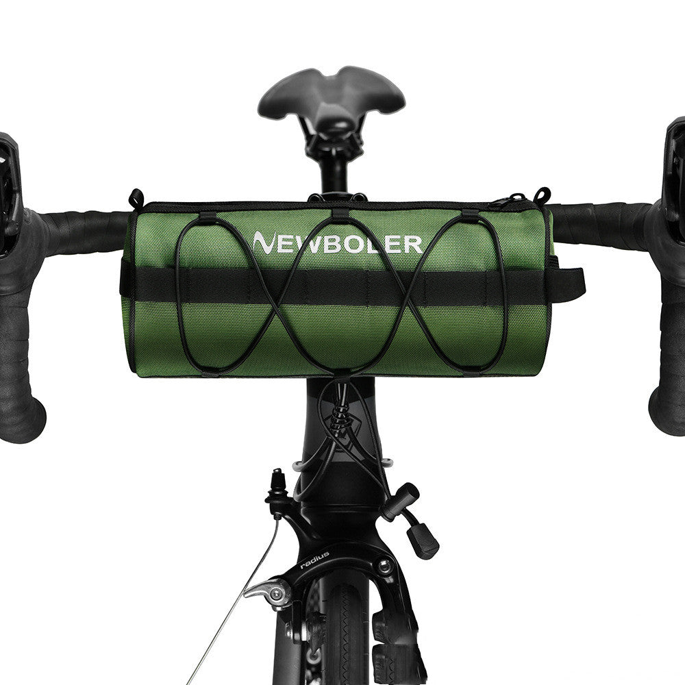 -NEWBOLER- Practical Cylinder Handlebar Bag for Quick-Access to Cycling Essentials