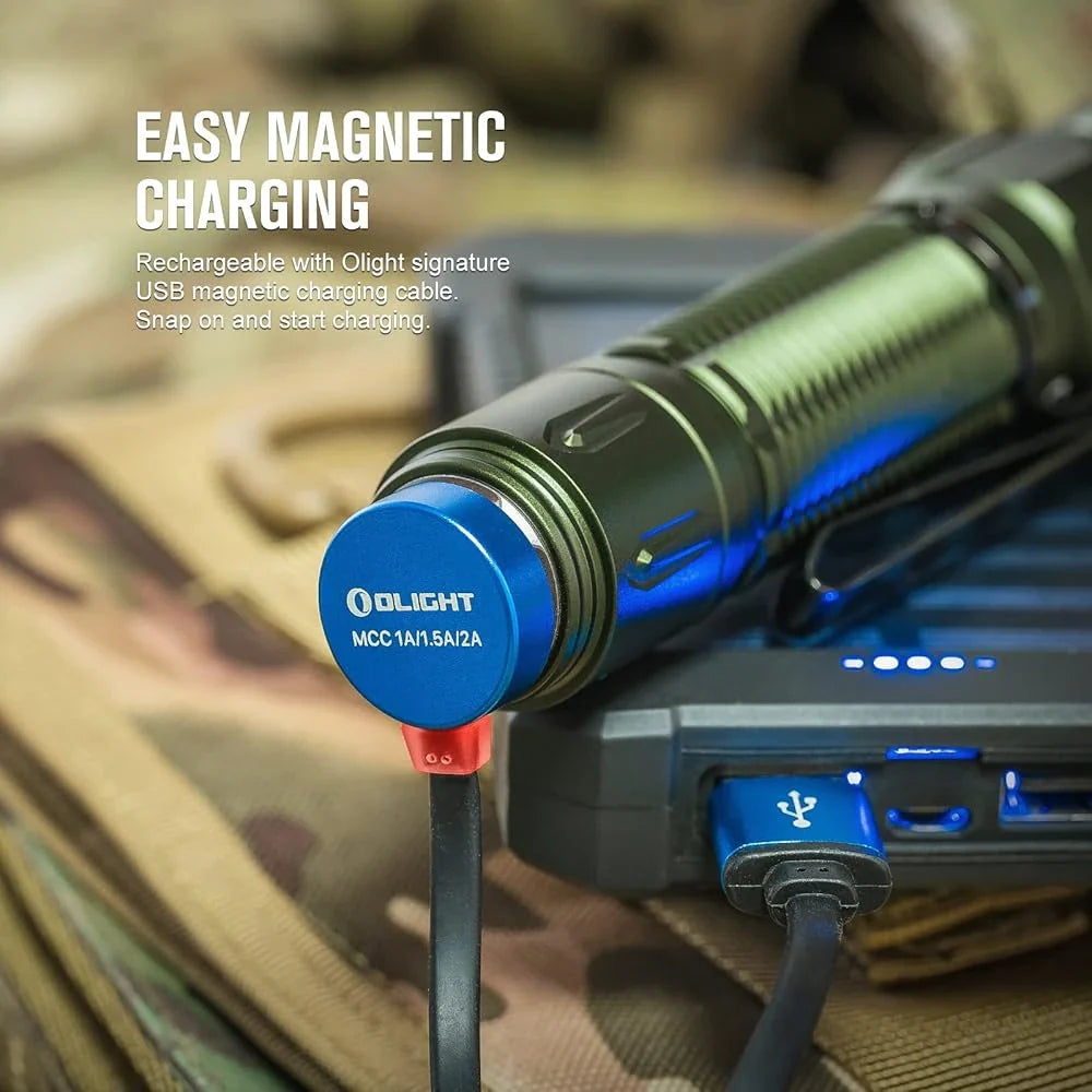 WARRIOR3SODG Warrior 3S High Beam Tactical Flashlight - OD Green