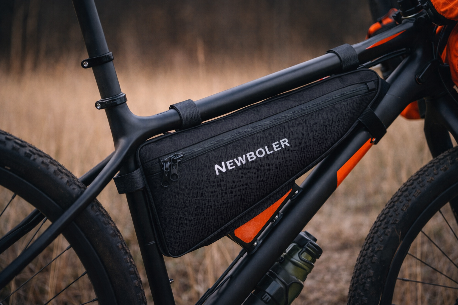 -NEWBOLER- Lightweight Mountain Bike/Gravel Bike Frame Bag for Efficient Load Carrying