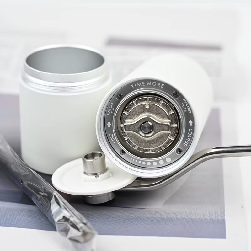 Chestnut C3 Manual Coffee Grinder Portable Pour over Espresso Grinder S2C Burr inside Hand Grinder with Double Bearing