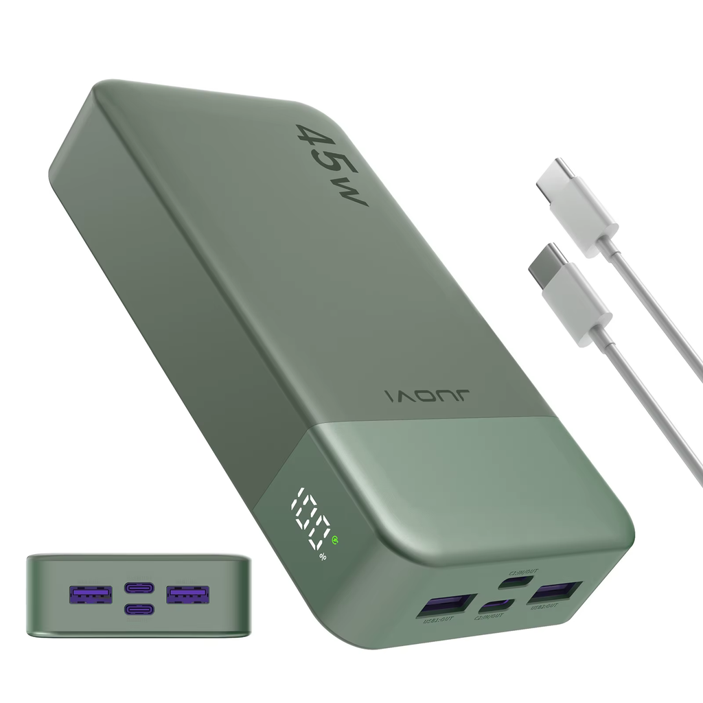 JUOVI 20000mAh Portable Charger for Travel and Adventure