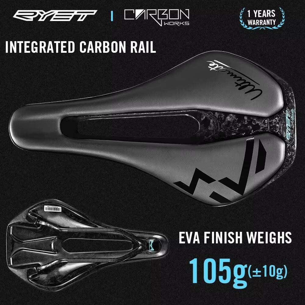 3D Printed Bicycle Saddle Ultralight Carbon Saddle 140Mm 105G Bike Saddle for MTB Gravel Road Bike Seat Cycling Parts