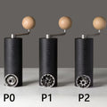Kingrinder P0/P2 Lightweight Manual Hand Coffee Grinder for Moka Pot Drip with Assembly Consistency Stainless Steel Burr