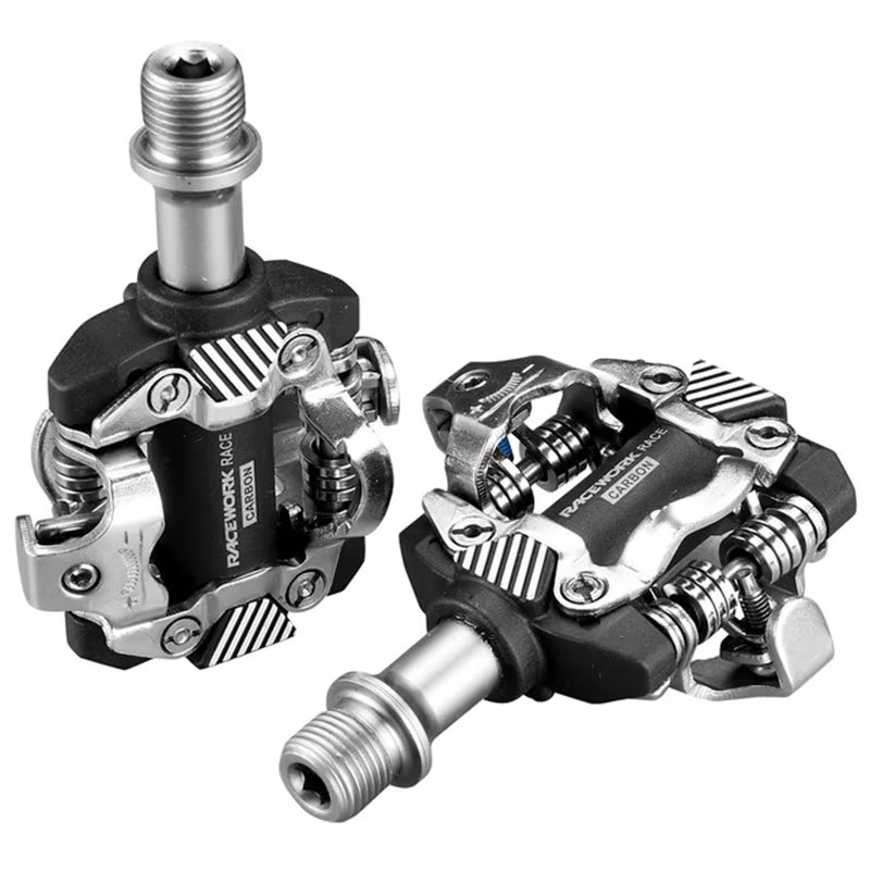 MTB Pedal Self-Locking SPD Pedals Mountain Bike Cleats Bearing Footrest Bicycele Parts