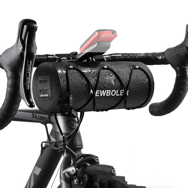 -NEWBOLER- Practical Cylinder Handlebar Bag for Quick-Access to Cycling Essentials