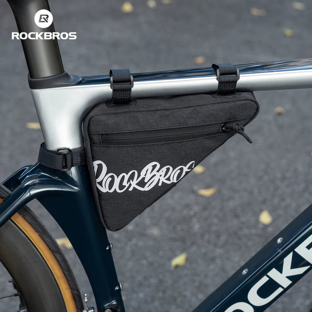 Bicycle Bottom Tube Bag Triangle Upper Top Tube Bag Front Beam Bike Bag MTB Road Vehicle Tool Saddle Bag Cycling Bags