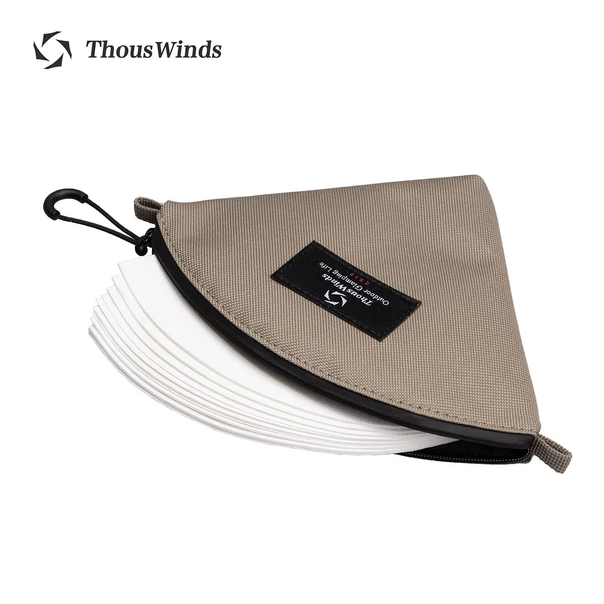 Camping Portable Coffee Paper Storage Bag Outdoor Kitchen Organizer Multifunctional Camping Supplies