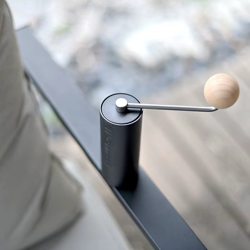 Kingrinder P0/P2 Lightweight Manual Hand Coffee Grinder for Moka Pot Drip with Assembly Consistency Stainless Steel Burr