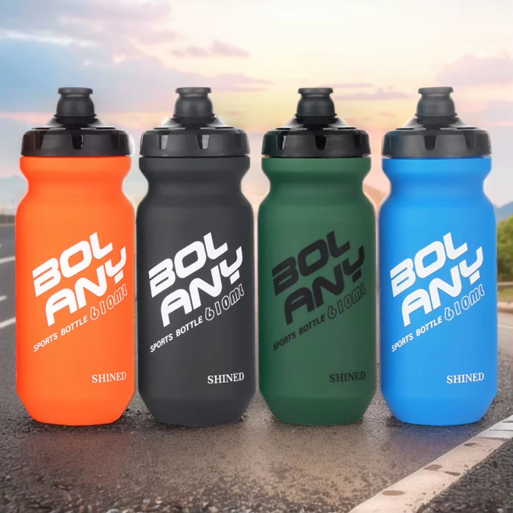 610Ml MTB Road Bike Water Bottle BPA Free Squeeze Portable Drink Cycling Water Bottle Cycling Water Kettle for Outdoor Riding