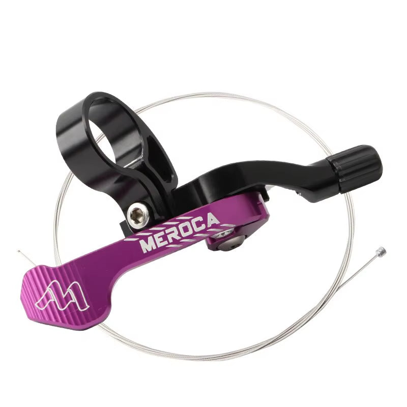 Bicycle Dropper Seatpost Remote Wire Control MTB Mountain Road Bike Seat Tube Switch Height Cable Adjustable Lever